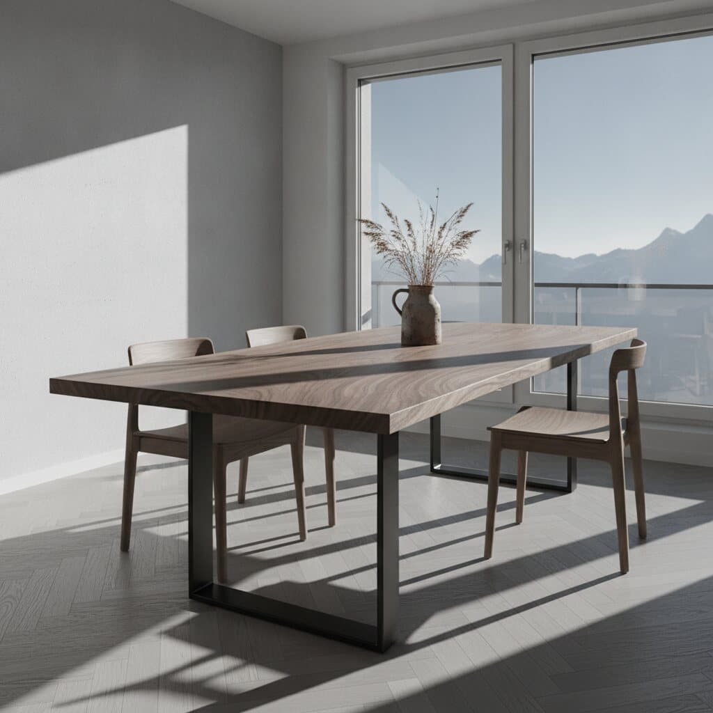 Tische Nussbaum — Tische aus dem EBM-Katalog (Position FTW)